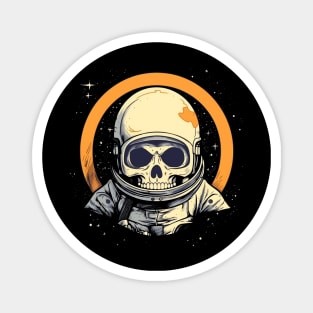 Skull Astronaut Saint Magnet